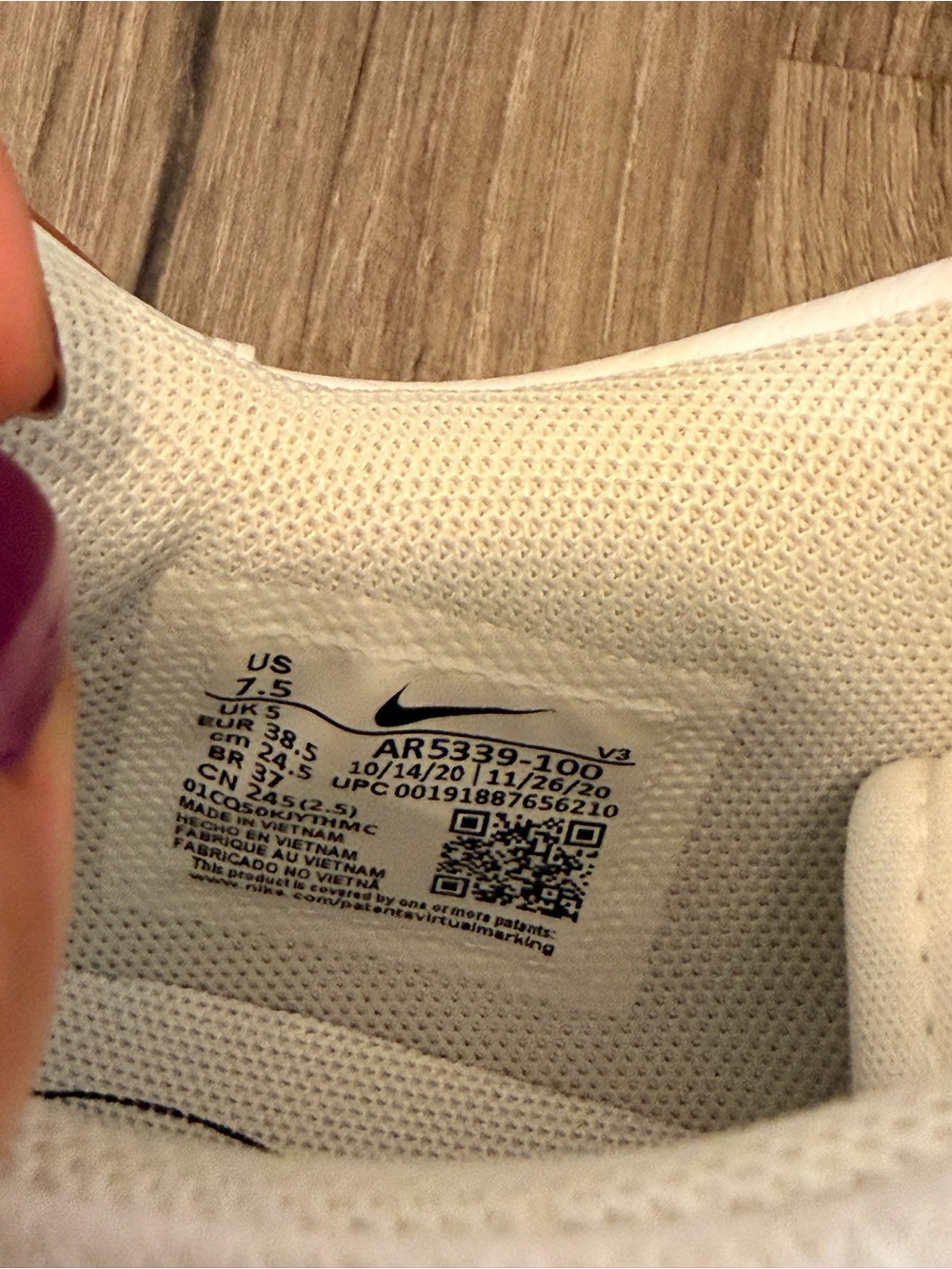 Nike Air Force 1 Sage Low Women's Shoe - Picture 5 of 10